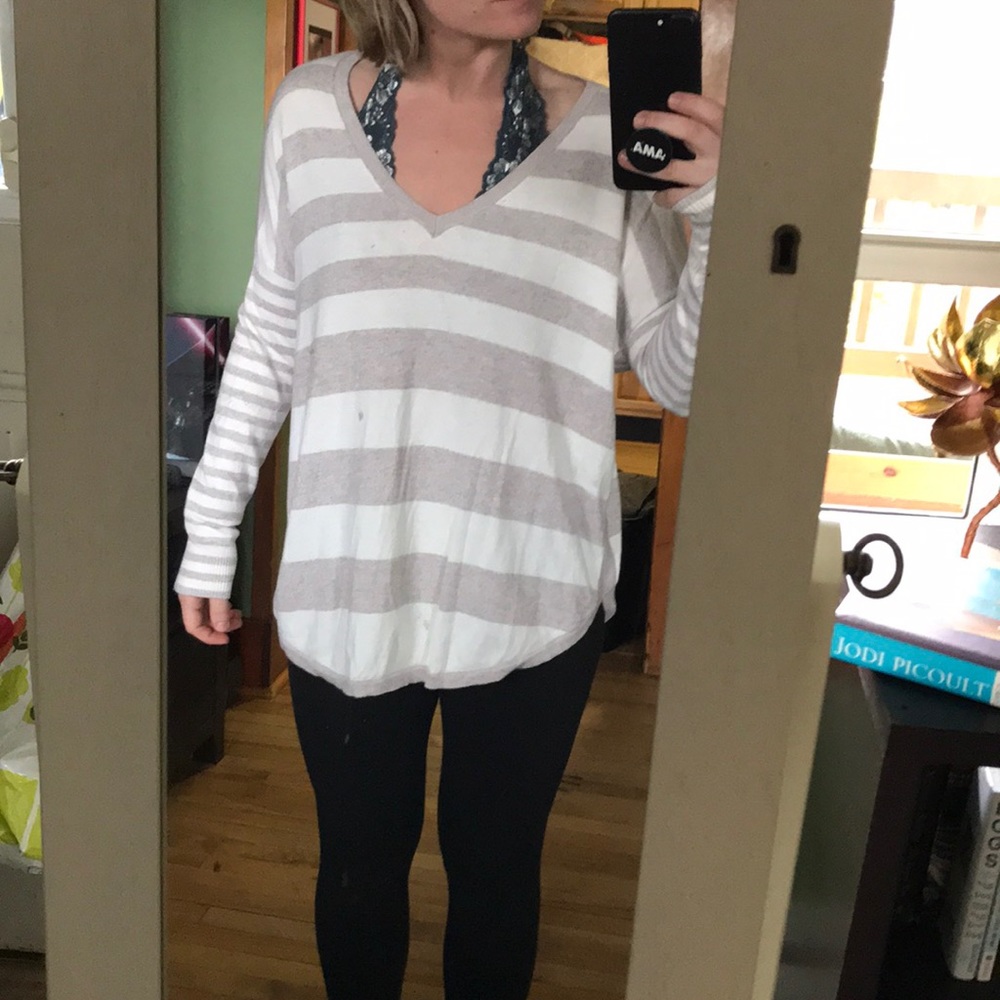 Colorblocked sweater